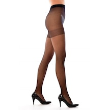 Penti Kadın 2'Li Mat Süper Ince 15 Den Külotlu Çorap 500-Siyah