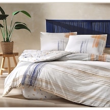 Taç Polar Emprime Yorgan Orion Denim 195 x 215 Çift Kişilik Çok Renkli