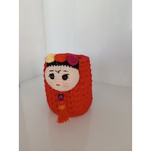 Amigurumi Frida Figürlü Kalemlik Her Yaş Grubuna Uygundur