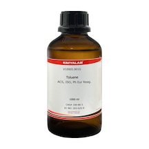 Toluen 99.5% - Metil Benzen  Cam Şişe - Toluene Extra Pure 1 L