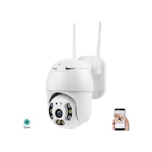 X5 Tech Rx-88aı Dual Lens 3mp Wifi Kamera Icsee Rj45/wifi Onvif