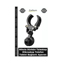 Nikula Dürbün Teleskop Mikroskop Telefon Tablet Bağlantı Aparatı Cihaz Bağlantısı Fotoğraf Çekim