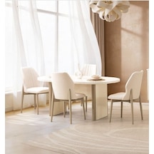 Atlas Mdf Masa Ve 6 Adet Sandalye Aytaşı