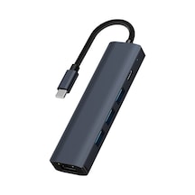 Ally Byl-2302 5 In 1 Type-c To Usb + Type-c + Ethernet Dönüştürüc