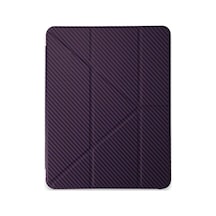 Newface Apple İpad Pro 13 2024 Kılıf Color Karbon Tablet Kılıfı - Derin Mor