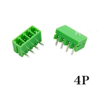 Geçmeli Klemens 4 Pin 3.81mm Erkek 90 Derece
