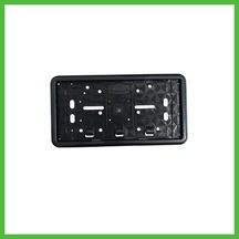 Vaveni Çerçeveli Dikdörtgen Plakalık Plaka Altlığı Siyah 32x17cm 1 Adet Arz