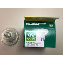 Sylvanıa Dimli 6w 75w 550 Lümen Gu 10 2700 Kelvin Led Spot 25,