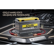 Çelik Akü 135 Amper 12v