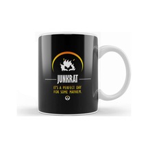 Junkrat Perfect Day For Mayhem Overwatch Kupa Bardak Porselen Karışık