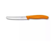 Victorinox 6.7836.l119 11cm Turuncu Tırtıklı Domates Ve Sofra Bıçağı