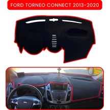 Ford Torneo Connect 2013-2020 Torpido Koruma Halısı Kırmızı Kenar