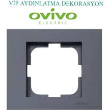 Ovivo Füme Tekli Çerçeve 240 Adet Koli Bazında