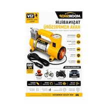 Taşınabilir 12v Hava Kompresörü, 150 Psı Lastik Şişirme Cihazı