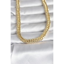 Cm 14k Gold Renk Kalın Zincir Model 60 Cm Kadın Kolye - Tj-bko10998 Çok renkli 89094304
