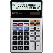Gıpta F3040 Masaüstü 12 Hane Hesap Makinesi