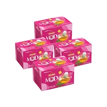 Mod Formda Kal Bardak Poşet Çay 2x20 40gr. Dörtlü Paket