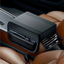 Xuweiwei 1 Adet Siyah Evrensel Deri Konsol Kolçak Koruyucu Depolamalı