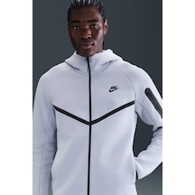 Nike Tech Fleece Full Zip Windrunner Hoodie Kapüşonlu Unisex Sweatshirt Mor