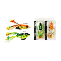 Oskar Frog2 Kurbağa Silikon Sahte Balık Kaşıklı