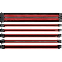THERMALTAKE TtMod Kırmızı/Siyah Power Supply  Sleeved Kablo Seti