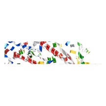 Karışık Renkli Konfeti 30 Cm Bx40
