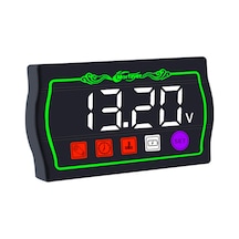 Vkemall Motosiklet Çok Fonksiyonlu Tachometre: S7 Su Geçirmez, Arıza Tanı, Saat, Kronometre, Rpm Ve Sıcaklık Gösterimi