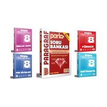 Benim Hocam 8. Sınıf Türkçe Fen İnkılap Matematik Paragraf 5li Set