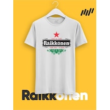 Startmore Kimi Raikkonen Leave Me Alone T-shirt Beyaz