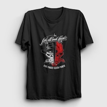 Presmono Unisex Jekyll Hyde Five Finger Death Punch T-shirt Siyah