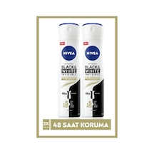 Kadın Sprey Deodorant Black&white Invisible Ipeksi Pürüzsüzlük 150ml, 48 Saat Koruma, X2 Adet