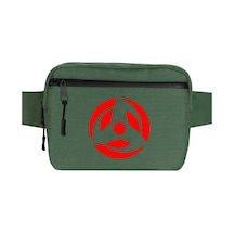 Naruto Cep Logo Yeşil Bel Çantası