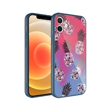 Zore İphone 12 Uyumlu Kamera Korumalı Desenli Sert Silikon Ogaa Epoksi Kılıf-no3