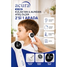 Acura Ac-9280 Dual Kulaktan & Alından Profesyonel Ateş Ölçer