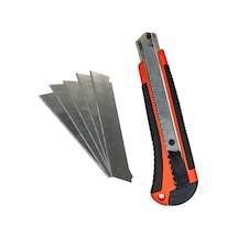 5335 Geniş Maket Bıçağı Falçata Yedekli Set 18 Mm