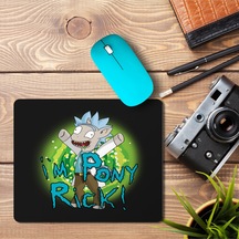 Pony Rick Baskılı Mousepad Mouse Pad