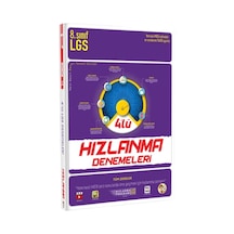 Tonguç Yayınları 8. Sınıf Lgs 4 Lü Hızlanma Denemeleri