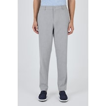 İmza Gri Esnek Yandan Cepli Casual Standart Fit Jogger Pantolon 1003250119 Gri