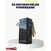Led Aydınlatmalı Güneş Panelli Powerbank Seyahat Ve Kamp İçin Çok Renkli
