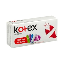 Kotex Süper Tampon 16 Adet Kolay Yerleşim Ve Sızıntı Koruması Tarı