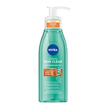 Derma Skin Clear Sivilce Karşıtı Yüz Temizleme Jeli 150ml, Gözenek Arındırıcı,gözenek Görünümünü,siyah Noktaları Azaltır,salisilik Asit,niasinamid,deniz Tuzu,yağlı Ve Karma Cilt