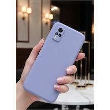 Vivo Y53s / Y31 2021 / Y51 / Y51a Kılıf İçi Kadife Soft Silikon Lansman Kapak