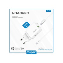 Mopal Qualcomm Micro Usb Hızlı Şarj Aleti/2.0 2.0A 5V/ M-04