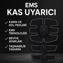 Titreşimli Ems Kas Çalıştırma Aleti 2025 Evde Spor İçin