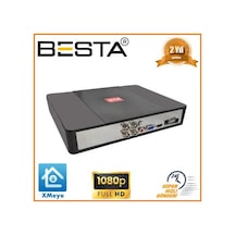 4 Kanal 1080n Tek Sesli Hibrit Dvr Kayıt Cihazı Kd-204