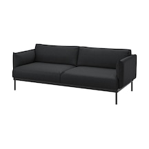 Ikea Siyah Rahat Kanepe - 3'lü Kanepe