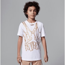 Nike Nıke Jordan Jdb Mj Brand Jm Chaın Ss Crew Erkek Çocuk Tişört 95d627 001 001