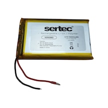 Sertec 105080 3.7v 5000 Mah Li-polymer Pil Devreli/1.5a Evimdeyokyok