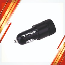 Araba Çakmaklık Şarj Aleti Çift Usb Şarj Soketi 2.4 Amper Hızlı Ş