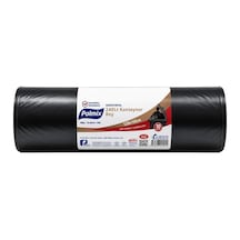 Polmix 800 Gr Konteyner Çöp Poşeti 120 150 Siyah 6'li Avantaj Paketi - 6 Adet Tarı